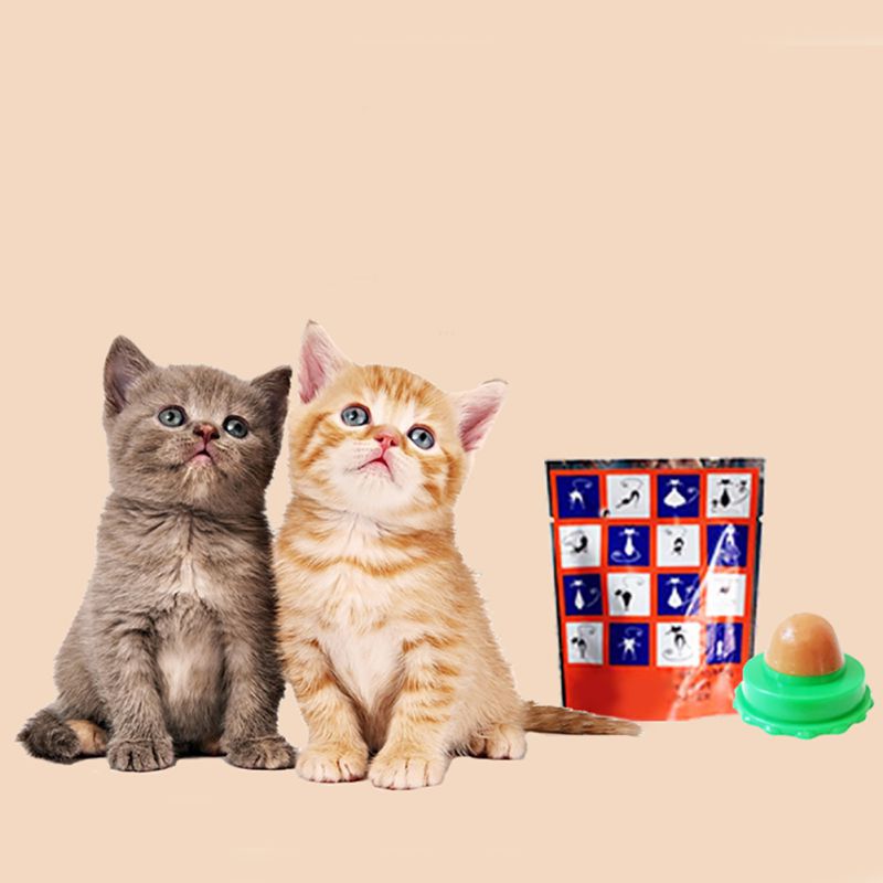 Pet Cat Sugar Energy Ball Lick Toys Catnip 1