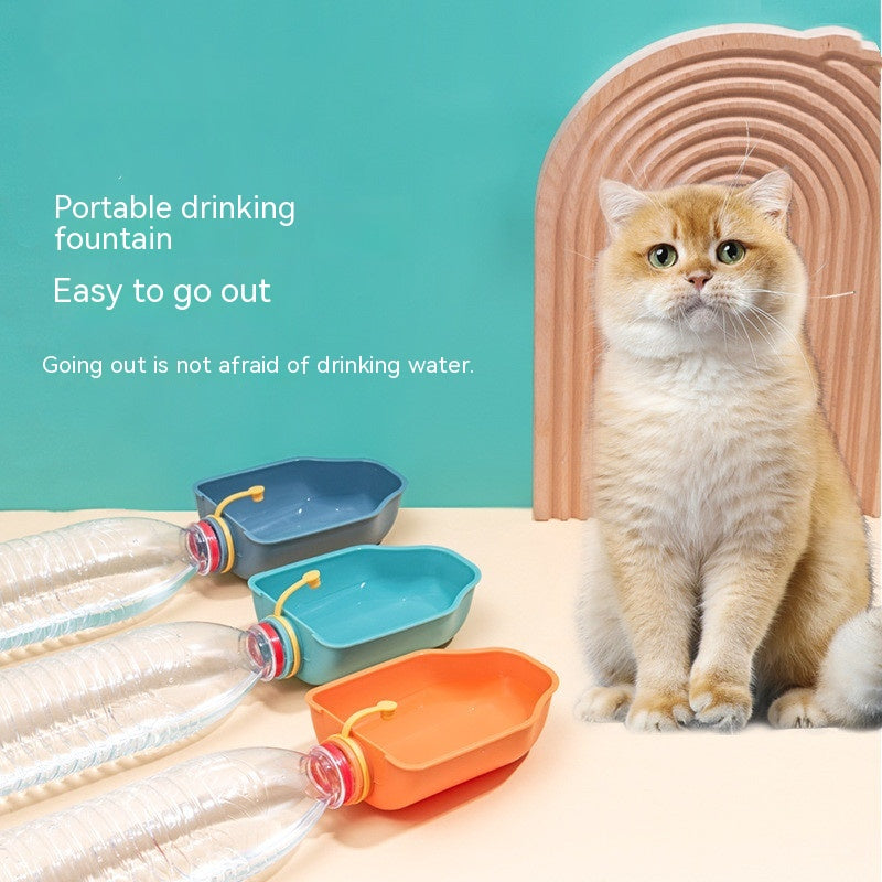 Pet Outdoor Drinking Glass Portable Convenient 1