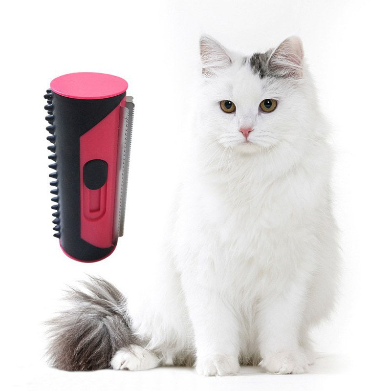 Pet Dog Hair Comb Lint Roller Dog Cat Puppy Cleaning Brush Cats Hair Sofa Carpet Cleaner Brushes Pet Supplies Comb - iHawk 