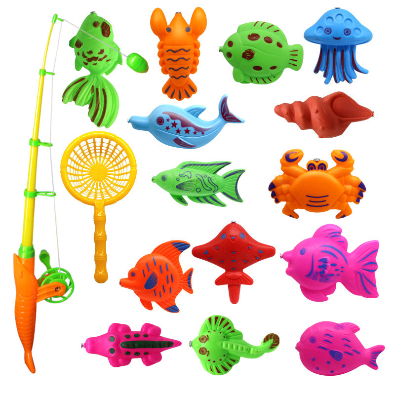 Baby Bath Magnetic Fishing Toy Set 1