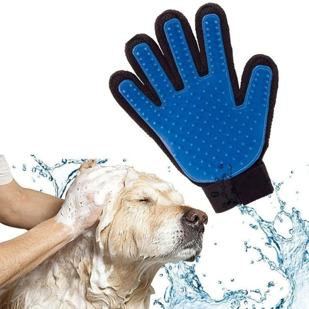 Cat Grooming Glove For Cats Wool Glove Pet Hair Deshedding Brush Comb Glove For Pet Dog Cleaning Massage Glove For Animal Sale 1