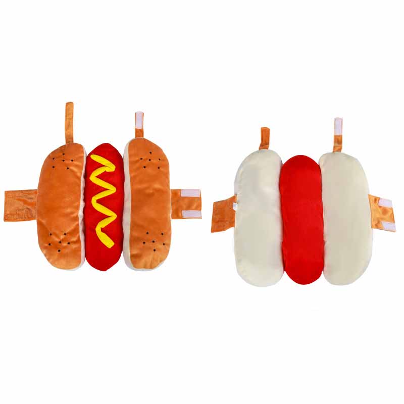 Funny Halloween Costumes For Dogs Puppy Pet Clothing Hot Dog Design Dog Clothes Pet Apparel Dressing Up Cat Party Costume Suit 1