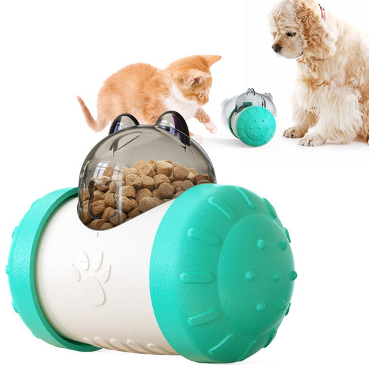 Funny Dog Treat Leaking Toy With Wheel Interactive Toy For Dogs Puppies Cats Pet Products Supplies Accessories ihawk.store