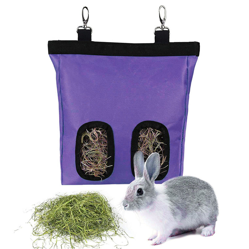 Rabbit Hay Feeder Bag, Guinea Pig Hay Feeder, Guinea Pig Hay Feeder Storage, Hanging Rabbit Hay Feeder Bag For Guinea Pigs Bunnies Chinchillas 1