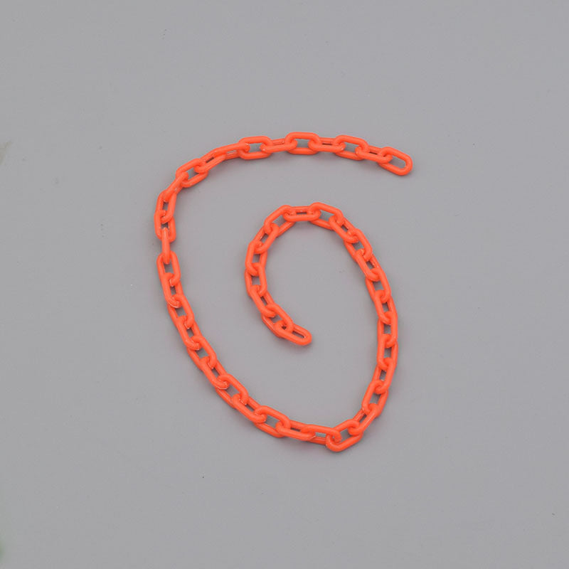 Acrylic Color 8x13mm Long Buckle Plastic Chain - iHawk 