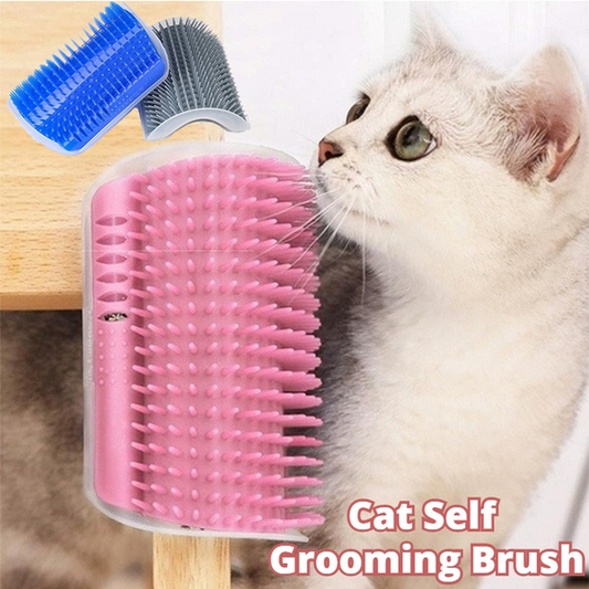 Cat Self-Grooming Brush Pet Wall Rubbing Device 1