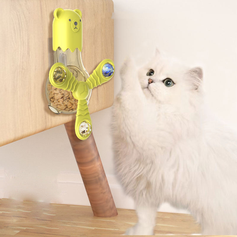 Pet Cat Toy Light-emitting Sound Rotating Multi-function Leaker 1