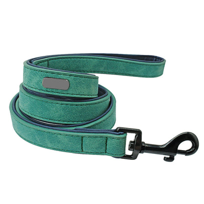 Pet Dog Leash Pull-resistant Leather Products 1
