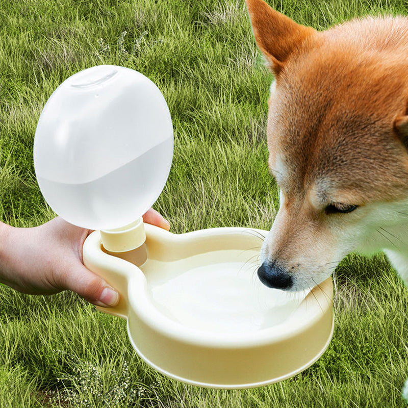 500ml Portable Cat Dog Water Bottle Sealed Travel Puppy Cats Fold Drinking Bowl Outdoor Pet Water Dispenser Pet Products - iHawk 
