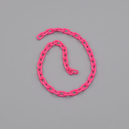 Acrylic Color 8x13mm Long Buckle Plastic Chain - iHawk 